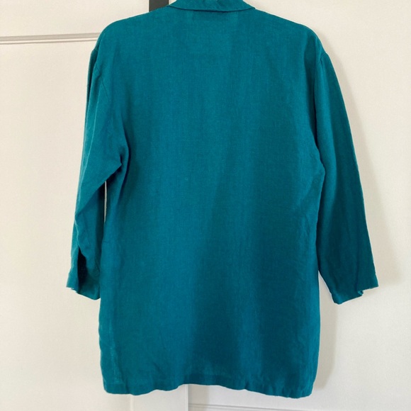 Blouse 100% linen xs - Picture 4 of 8